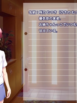 (同人CG集) [A cherry-blossom front] お姉ちゃんはお願いを断れない！！ ～巨根のマセガキ精次郎の罠～_003_001
