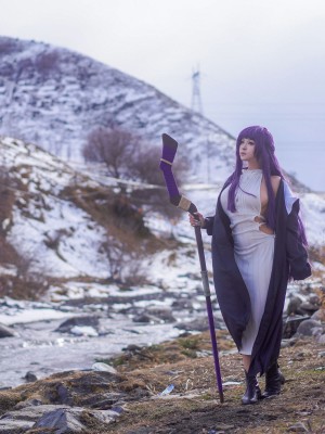 [阿呀被发现了Aya&小和甜酒] 雪山 菲伦&芙莉莲_19