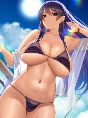 [なのはなジャム (キサラギ ツルギ)] 無人島に漂流してクール系美女と二人きり〜いちゃらぶ関係になって朝から晩まで無我夢中でヤリまくる話〜_004