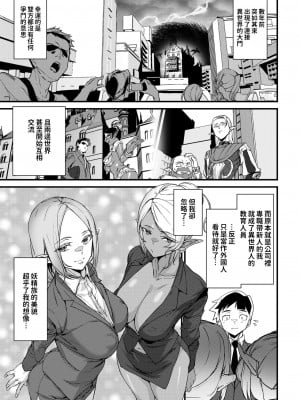 [アサオミマサト] オフィスエルフ -異種族新人教育- (WEEKLY快楽天 2024 No.33) [中国翻訳]_03
