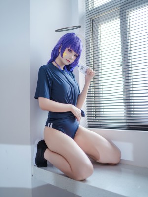 lunananya - 蔚蓝档案 早濑优香 体操服_19
