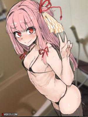 [Pixiv] 茜ちゃん膨腹オナニー配信 [佐伊博格个人AI汉化]_14