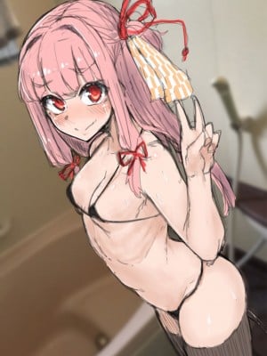 [Pixiv] 茜ちゃん膨腹オナニー配信 [佐伊博格个人AI汉化]_20