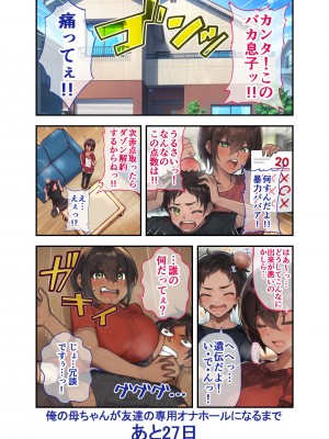 [領空侵犯 (かつよし)] 28日後に俺の母ちゃんが友達の専用オナホールになる話_04