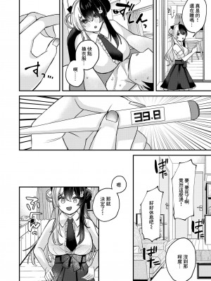 [何も分からない (むにこ)] ねつでとろけて (夜見れな) [中国翻訳] [DL版]_03