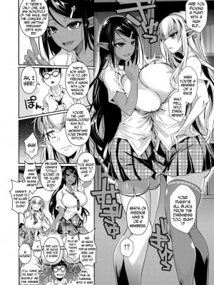 (C89) [シュート・ザ・ムーン (フエタキシ)] ハイエルフ×ハイスクール 白×黒 [英訳] [無修正]_005