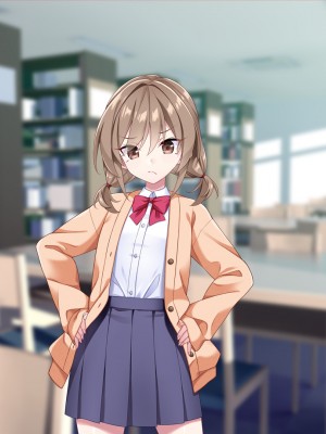 [Tiramisu] モテすぎ！？ 巨乳ギャルと貧乳センパイの過激アプローチ！_552