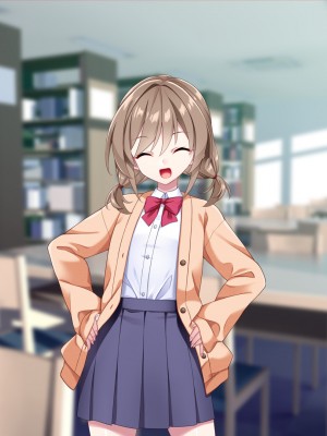 [Tiramisu] モテすぎ！？ 巨乳ギャルと貧乳センパイの過激アプローチ！_474