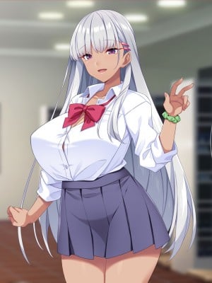 [Tiramisu] モテすぎ！？ 巨乳ギャルと貧乳センパイの過激アプローチ！_064