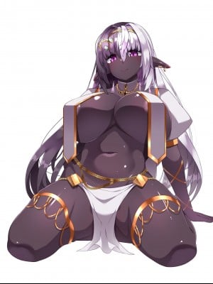 [朝風の雫 (朝風あびす)] 巨大なふたなりダークエルフお姉さんは好きですか？～亡国のディックガールちゃんの子作り修行～_313