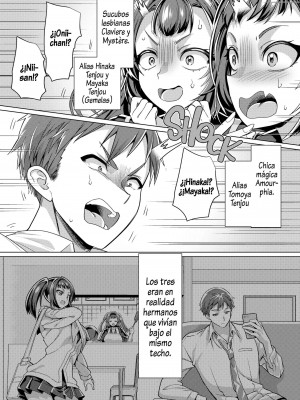 [ホークビット (孝至)] 兄(魔法少女)vs妹(レズサキュバス怪人) [西班牙語] [無修正]_05