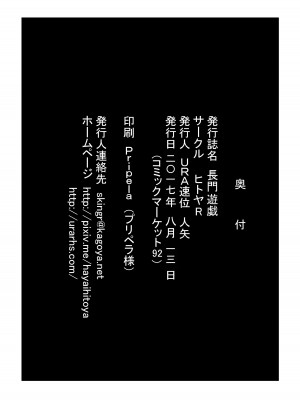 (C92) [ヒトヤR (URA速位, 人矢)] 長門遊戯・前段作戦 [DL版]_30