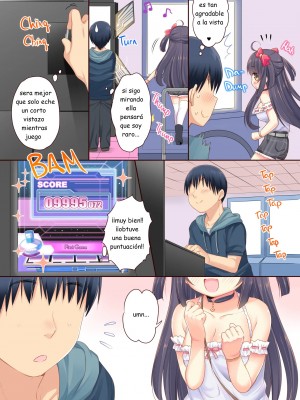 [とらいあんぐる! (うさ城まに)] ゲーセン姫とDT男のイチャイチャ子作りラブセックス [英訳] [無修正]_03