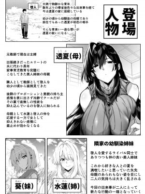 [水蓮の宿 (浅川)] 夏のヤリなおし5 -夏と田舎と幼馴染の母- 黒線版を追加しました [Don't Trust and Support Irodori Comics !]_004
