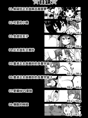 [少女落描中 (暇人♡いず)] スケベな幻想少女集6 (東方Project) [中国翻訳] [DL版]_03