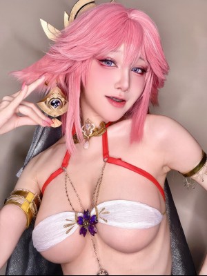 水淼Aqua - 八重神子舞娘_04