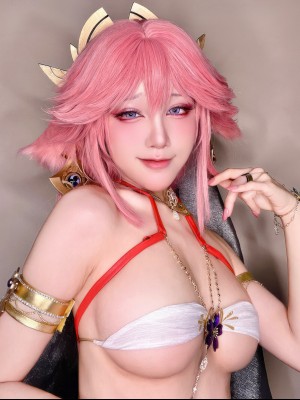 水淼Aqua - 八重神子舞娘_05