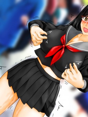 [淫乱テディベア] 催眠アプリで強制露出_尊厳破壊される爆乳眼鏡女子○生、エロ衣装やリモコンバイブで寸止め焦らし羞恥地獄 [茄某人个人汉化]_109