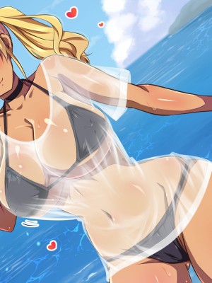 (同人CG集) [クリムゾン艦隊 (霧波カイ)] 移住した南の島で水着女子にヤリたい放題!孕ませ放題! ～私たち、みんな種付けされちゃいました♪～_175_002_0008