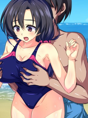 (同人CG集) [クリムゾン艦隊 (霧波カイ)] 移住した南の島で水着女子にヤリたい放題!孕ませ放題! ～私たち、みんな種付けされちゃいました♪～_357_003_0029