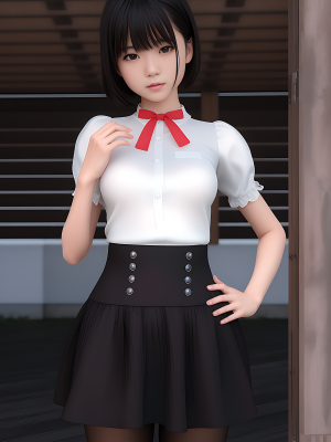 (3D) [NLsoft] JKぽおとれいと3 〜 フォトリアル 〜_084