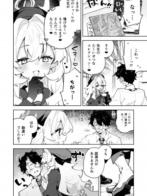 [りむちゃんち (うにクリームコロッケ)] ニヤニヤ教授のあま責めごときに負けないが!？ (ブルーアーカイブ) [DL版]_03
