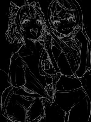 [ヒツジ企画 (むねしろ)] オスコラボ3 (博衣こより、沙花叉クロヱ) [中国翻訳] [DL版]_02