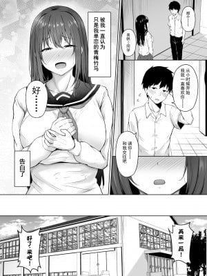 [い～ぐるらんど (鷹丸)] 一途な彼女が堕ちる瞬間｜专一的她堕落的瞬间 [逃亡者×真不可视汉化组] [無修正]_03