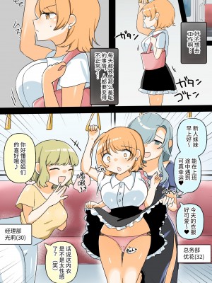 [アマイ少女工房 (雨居めいでん)] 自分がセクハラ課だと知らない新入社員ちゃんをマゾレズ堕ちさせちゃいます♪  [中国翻訳]_14