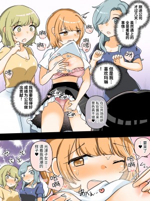 [アマイ少女工房 (雨居めいでん)] 自分がセクハラ課だと知らない新入社員ちゃんをマゾレズ堕ちさせちゃいます♪  [中国翻訳]_17