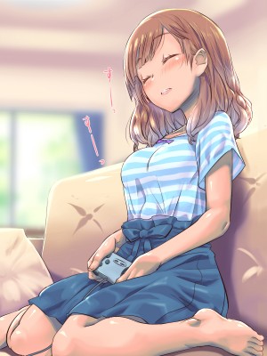 (同人CG集) [イスィ屋 (イスィ)] ゲームのターン待ちしてたらそのまま寝ちゃった子に…_202_scene1_2