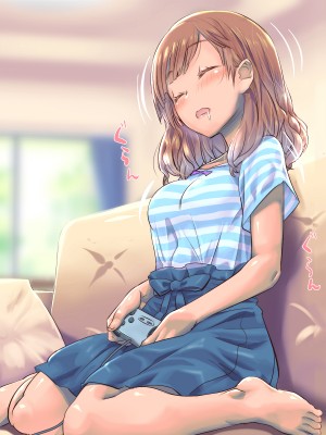 (同人CG集) [イスィ屋 (イスィ)] ゲームのターン待ちしてたらそのまま寝ちゃった子に…_203_scene1_3