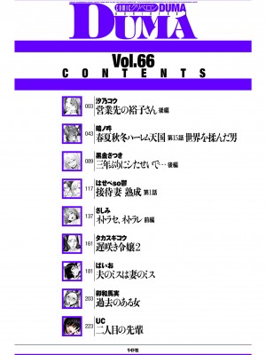 COMIC クリベロン DUMA 2024年11月号 Vol.66_002