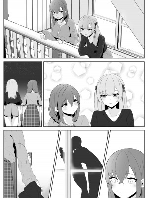 [くろしばすこ] ノンケだった彼女がふたなり親友にNTRまで [DL版] [中国翻訳]_64