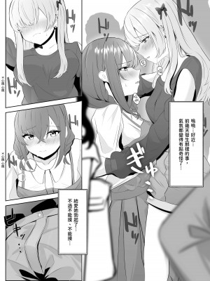 [くろしばすこ] ノンケだった彼女がふたなり親友にNTRまで [DL版] [中国翻訳]_24