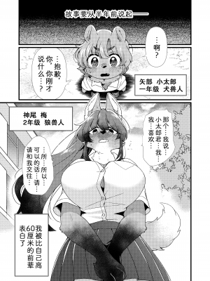 [さんぐりあ (ざくろ)] 99%の本能と1%の勇気 [中国翻訳] [DL版]_02