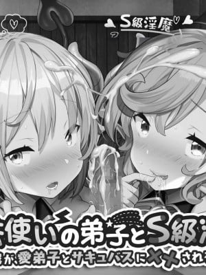 [きびぃもか] 魔法使いの弟子とS級淫魔～賢者の僕が、愛弟子とサキュバスに✕✕される物語～ [不会用ps个人汉化]_002