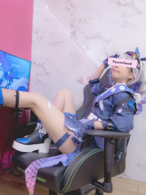 Lewd Yumi - Silver Wolf_052