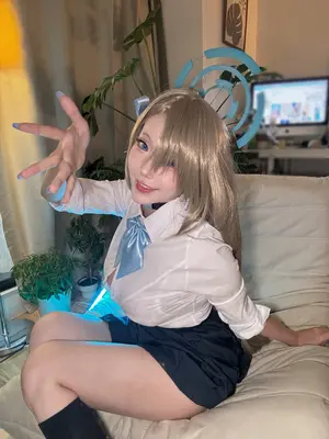 切切celia - 明日奈制服自拍_09