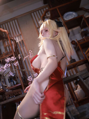 【桜满三时】萌姬联合 旗袍_05