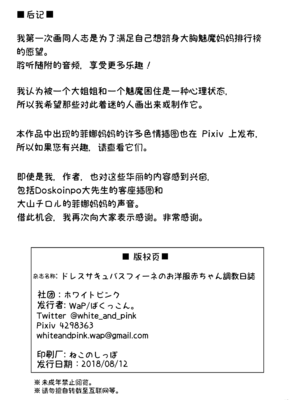 [ホワイトピンク (WaP)] ドレスサキュバスフィーネのお洋服赤ちゃん調教日誌 [imagine个人汉化] [無修正] [DL版]_19