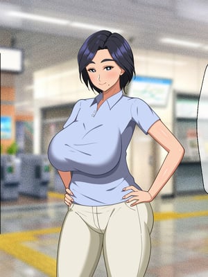 [春葉流亭 (春葉流)] 肝っ玉母ちゃんがマザコン息子の勢いに負けてお嫁さんになっちゃう話 [中国翻訳]_003