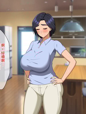 [春葉流亭 (春葉流)] 肝っ玉母ちゃんがマザコン息子の勢いに負けてお嫁さんになっちゃう話 [中国翻訳]_101