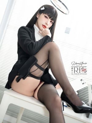 Hane Ame 蔚藍檔案 調月莉央狼師寫真書_13