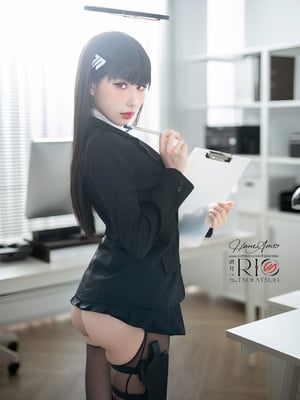Hane Ame 蔚藍檔案 調月莉央狼師寫真書_34