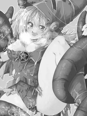 [べろす屋 (べろす)] 黒魔導なガールちゃんがえっちな触手に負けちゃう本 (遊☆戯☆王)｜魔法闪耀黑魔导的冒失美少女被超色情的触手击败的同人本 [欶澜汉化组] [DL版]_03