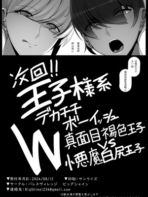 [パレスヴィレッジ (ビッグシャイン)] おしかけ!王子様系デカチチボーイッシュ淫魔!! [小悠远个人汉化] [DL版]_49