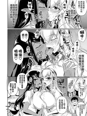 [シュート・ザ・ムーン (フエタキシ)] ハイエルフ×ハイスクール 白×黒 [無毒漢化组] [無修正](C89)_011