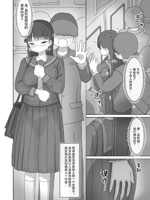 [ひやしまくら] 坐电车上学途中偷偷让我翁出的同班黑井同学 ｜電車通学中こっそり中出しさせてくれるクラスメイトの黒井さん [中国翻訳]_00003