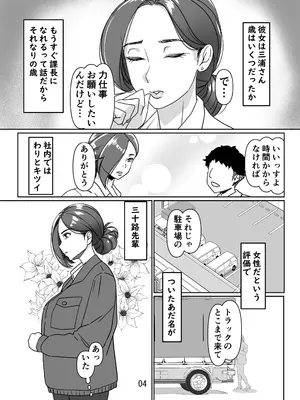 [浜せい (鐵喰)] 三十路と呼ばれた先輩OLとエッチする話_04